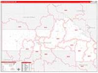 Yellow Medicine, Mn Carrier Route Wall Map